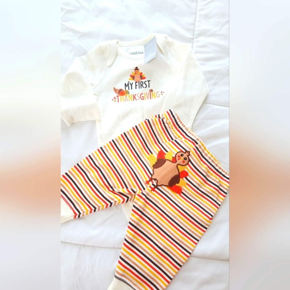 Thanksgiving baby set